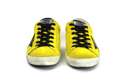 Golden Goose Shoes Small | US 7 I IT 37 Superstar Low-Top Sneakers in Yellow Suede