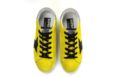 Golden Goose Shoes Small | US 7 I IT 37 Superstar Low-Top Sneakers in Yellow Suede