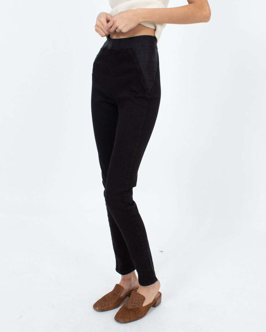 Goldsign Clothing XS | US 25 Black High Rise Pants