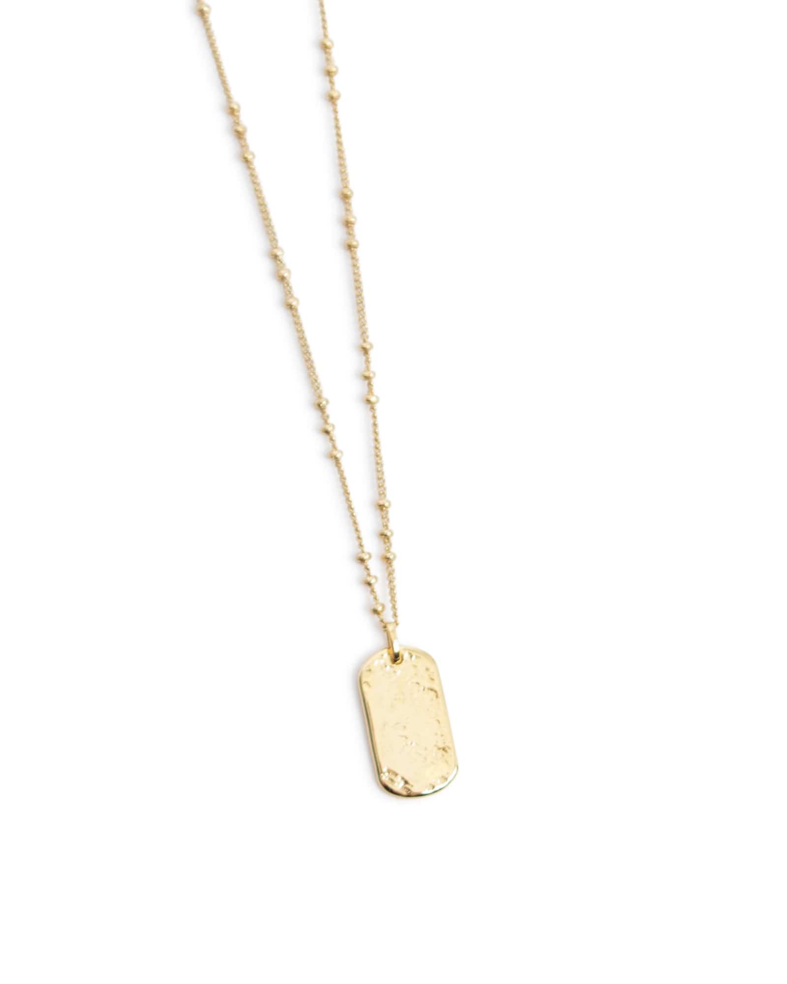 Griffin dog top tag necklace