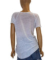 Graham & Spencer Clothing Small White Scoop Neck Tee