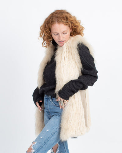 Graham & Spencer Clothing XS Rabbit Fur Vest