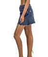 GRLFRND Clothing Small | US 26 "Eva" Raw Hem Skirt