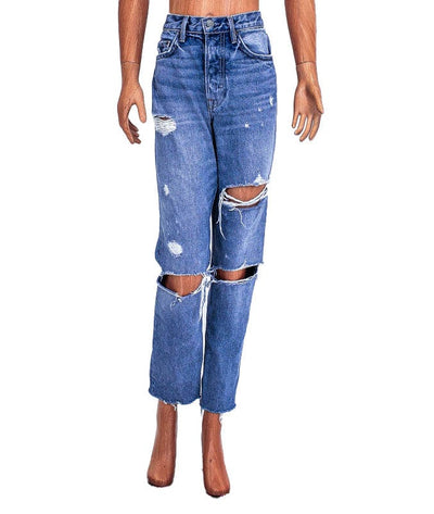 GRLFRND Clothing Small | US 26 The "Karolina" High-Rise Distressed Skinny Jeans