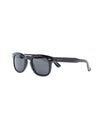 Gucci Accessories One Size Polarized Black Square Sunglasses
