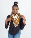 Gucci Accessories One Size Printed Square Scarf