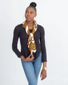 Gucci Accessories One Size Printed Square Scarf