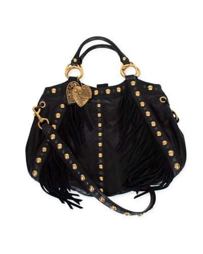 Gucci Bags One Size "Babushka" Fringe Hobo