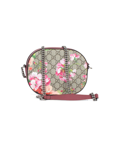 Gucci Bags One Size "Blooms GG Supreme" Chain Crossbody Bag & Coin Purse