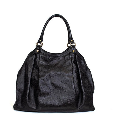 Gucci Bags One Size Large Leather Hobo Bag