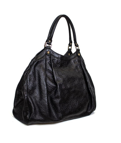 Gucci Bags One Size Large Leather Hobo Bag