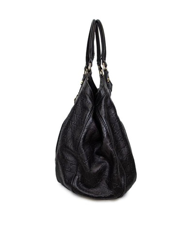 Gucci Bags One Size Large Leather Hobo Bag