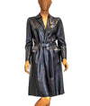 Gucci Clothing Small | US 4 I IT 40 Black Leather Peacoat