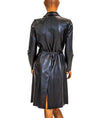 Gucci Clothing Small | US 4 I IT 40 Black Leather Peacoat