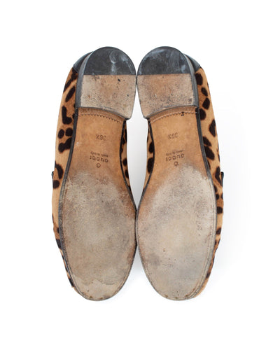 Gucci Shoes Small | US 6.5 Animal Print Loafers