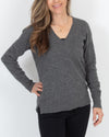 HALOGEN Clothing Small Cashmere V-Neck Sweater