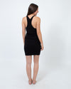HALOGEN Clothing XS Black Casual Dress