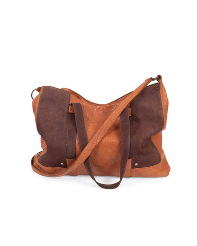 Hammitt Bags Medium Brown Leather Satchel Bag