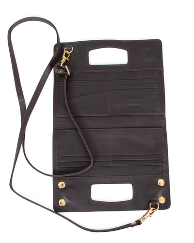 Hammitt Bags One Size Leather Wallet With Strap