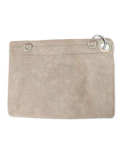 Hammitt Bags One Size Studded Leather Clutch