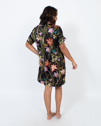 Hark + Hammer Clothing Large Printed Silk Dress