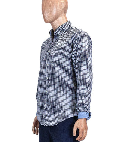 Hartford Clothing Large Patch Pocket Plaid Button Down