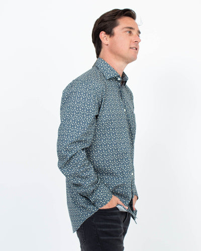 Hartford Clothing Medium Printed Long Sleeve Button Down