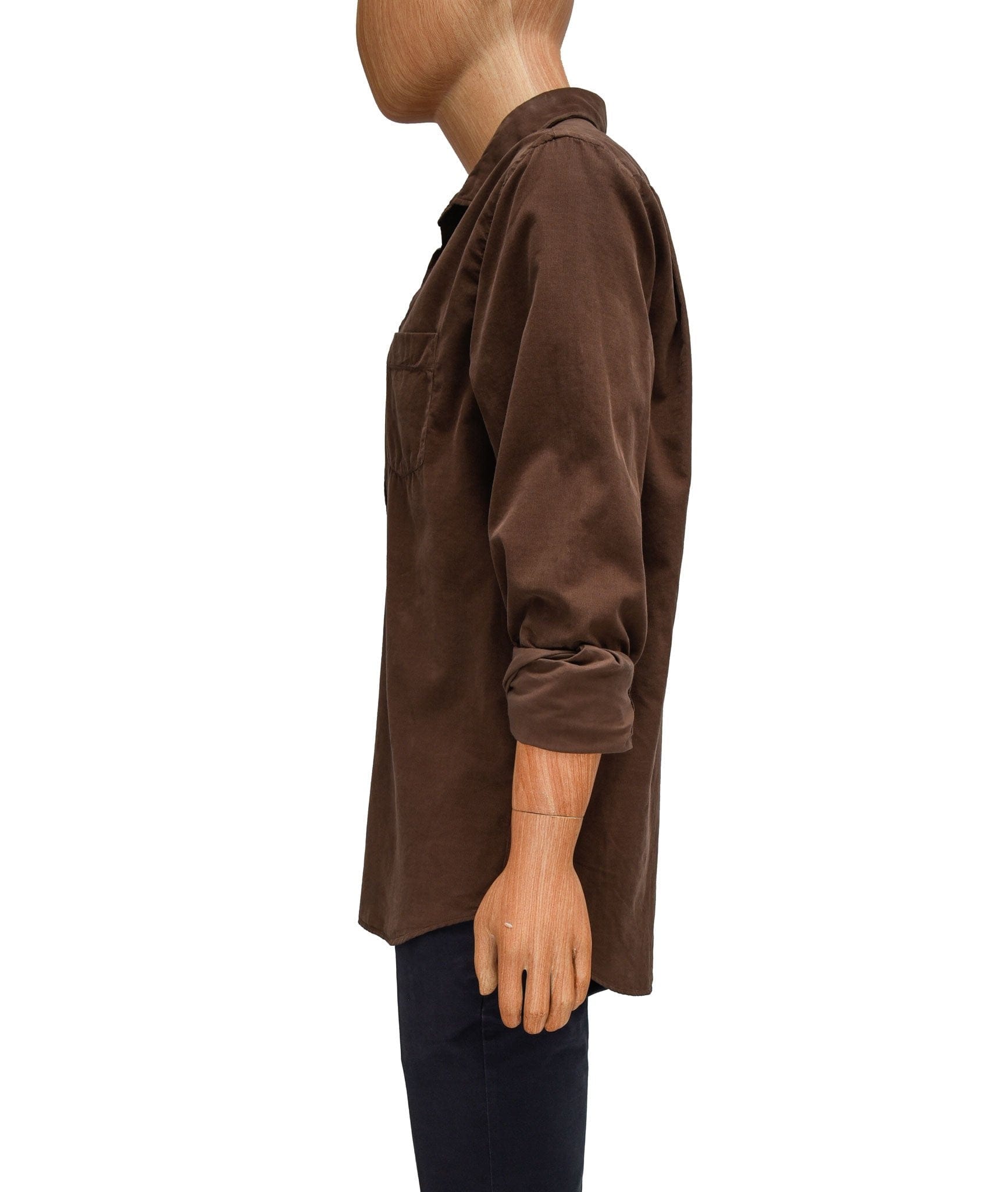 Hartford Clothing XL Brown Corduroy Button Down