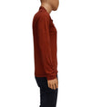 Hartford Clothing XL Rust Long Sleeve Polo