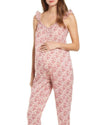 Hatch Clothing Large "Lucy" Floral Maternity Jumpsuit
