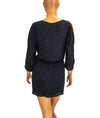 Haute Hippie Clothing XS Black Beaded Cocktail Dress