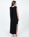 Helmut Lang Clothing Small Black Sleeveless Maxi Dress