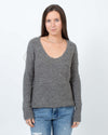 Helmut Lang Clothing Small Open Knit Wool Sweater