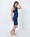Helmut Lang Clothing Small Printed Sheath Dress