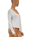 Helmut Lang Clothing XS | US P Asymmetric Hem Knit Sweater