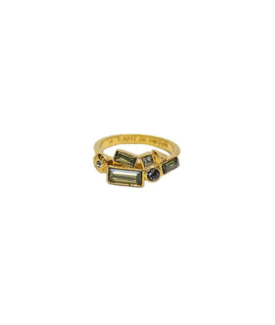 Henri Bendel Jewelry One Size Gold-Toned Stacked Rings