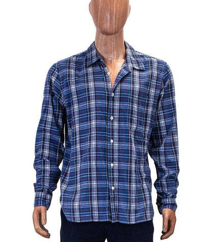 HiroSHI Kato Clothing XL Plaid Patch Pocket Button Down