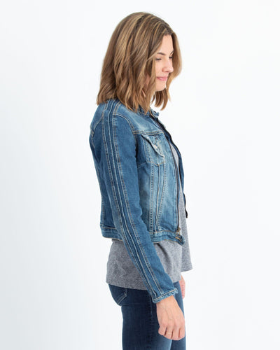 Hudson Clothing Medium Zipper Denim Jacket
