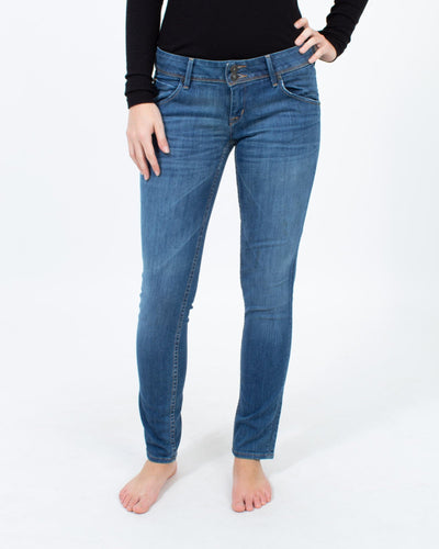 Hudson Clothing Small | US 26 Low Rise Skinny Jeans