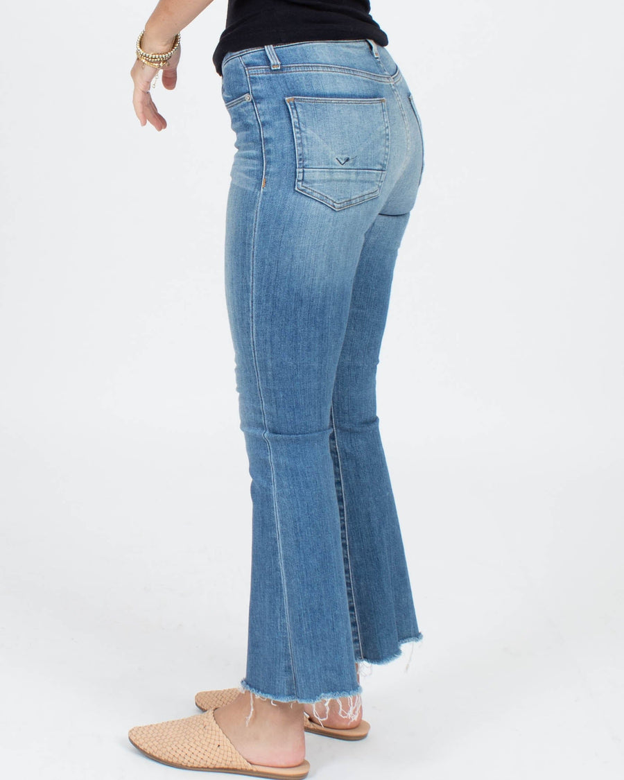 Hudson Clothing XS | US 24 Boot-cut Fray Hem Jeans