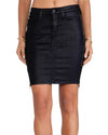 Hudson Clothing XS | US 24 Coated "Marinanne" Pencil Skirt