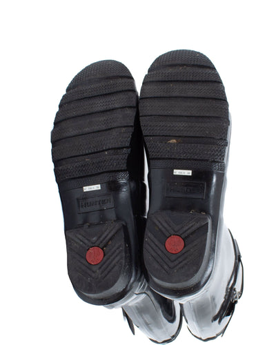 Hunter Shoes Medium | US 9 Black Short Rain Boots