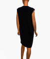 IAN R.N. Clothing Large Silk-Lined Tuxedo Dress With Pockets