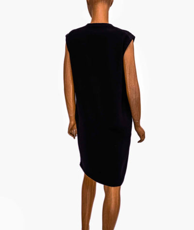 IAN R.N. Clothing Large Silk-Lined Tuxedo Dress With Pockets