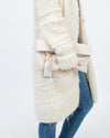 India Hicks Bags One Size Tasseled Leather Clutch
