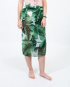 India Hicks Clothing One Size Palm Print Sarong Wrap Skirt