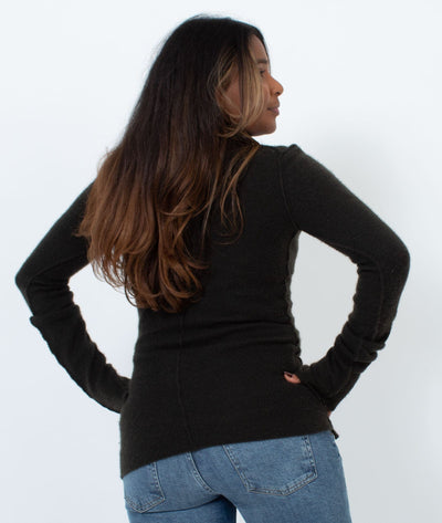 Inhabit Clothing Medium Cashmere Turtleneck Sweater