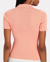 Intermix Clothing XS Avery Rib Knit Polo Top