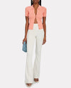 Intermix Clothing XS Avery Rib Knit Polo Top