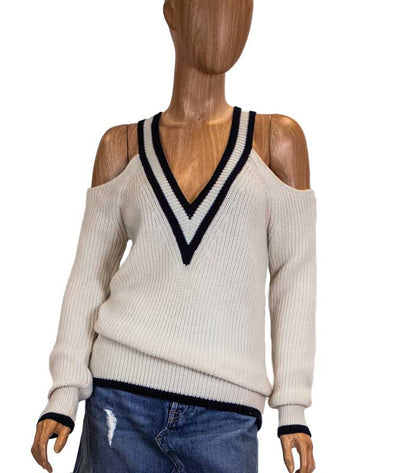 Intermix Clothing XS Open Shoulder Sweater